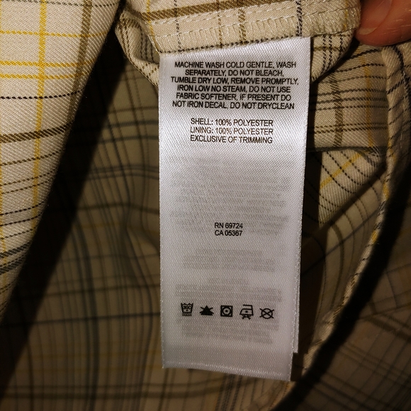 Columbia Omni Wick Advanced Evaporation long sleeve button-down men's large EUC - Picture 5 of 7